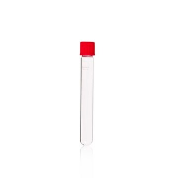 DURAN&#174; culture tubes GL 18 thread, tube capacity 34&#160;mL, with cap, borosilicate glass 3.3 tube