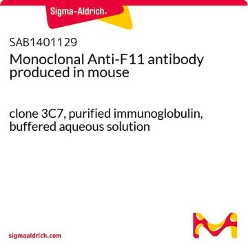 Monoclonal Anti-F11 antibody produced in mouse clone 3C7, purified immunoglobulin, buffered aqueous solution