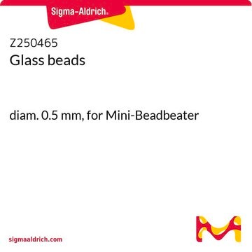 Glass beads diam. 0.5&#160;mm, for Mini-Beadbeater