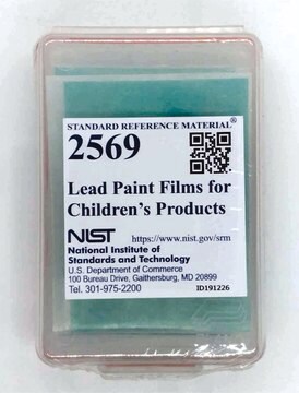 Lead paint films for children&#8242;s products NIST&#174; SRM&#174; 2569