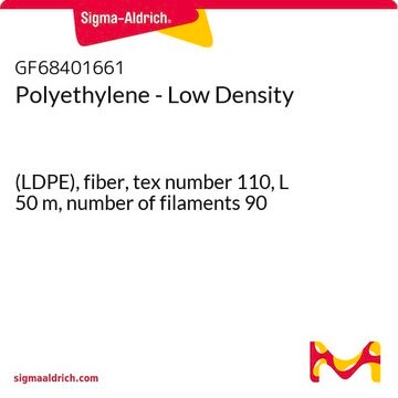 Polyethylene - Low Density (LDPE), fiber, tex number 110, L 50&#160;m, number of filaments 90