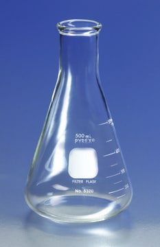 Pyrex&#174; heavy-wall graduated filtering flask capacity 1,000