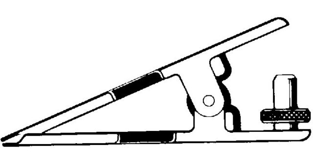 Ball joint clamp for Büchi&#174; Rotavapor&#174; evaporators joint: SJ 35/20