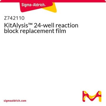 KitAlysis&#8482; 24-well reaction block replacement film