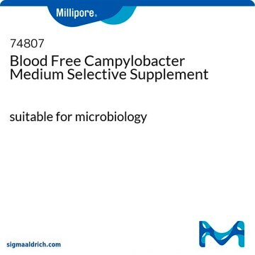 Blood Free Campylobacter Medium Selective Supplement suitable for microbiology