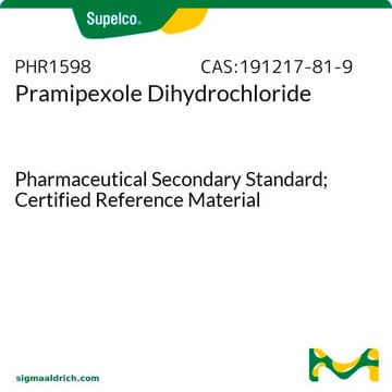 Pramipexole Dihydrochloride Pharmaceutical Secondary Standard; Certified Reference Material