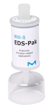 EDS-Pak&#174; Polisher Production of endocrine disruptor-free water at the point of dispense of the Milli-Q&#174; IQ/EQ 7 series