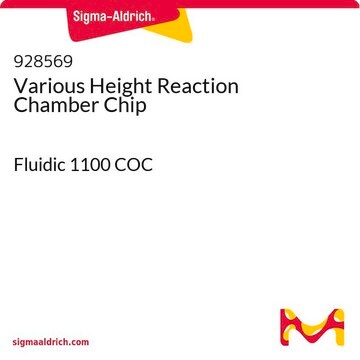 Various Height Reaction Chamber Chip Fluidic 1100 COC