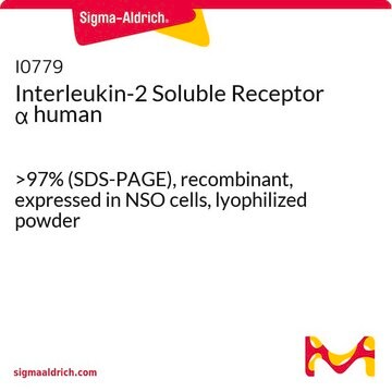 Interleukin-2 Soluble Receptor &#945; human &gt;97% (SDS-PAGE), recombinant, expressed in NSO cells, lyophilized powder