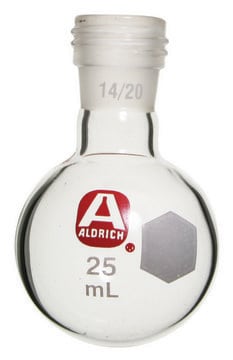 Round-bottom flask for Aldrich&#174; student glass kit for Z166898, capacity 50&#160;mL