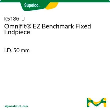 Omnifit&#174; EZ Benchmark Fixed Endpiece I.D. 50&#160;mm