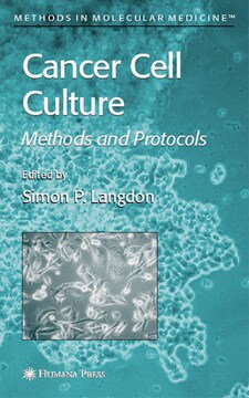 Cancer Cell Culture: Methods and Protocols new techniques for the culture of cancer cells