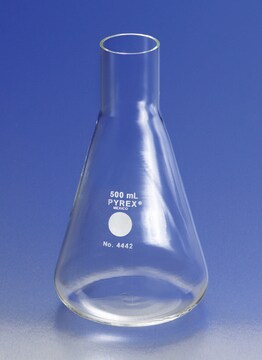 Pyrex&#174; long neck culture flask capacity 1000&#160;mL