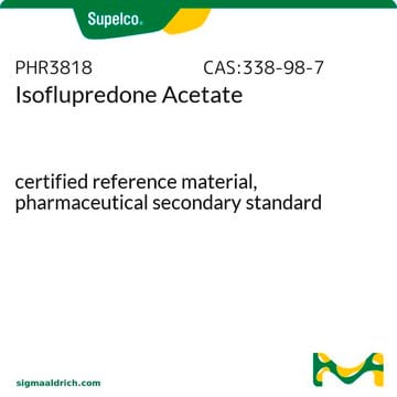 Isoflupredone Acetate certified reference material, pharmaceutical secondary standard