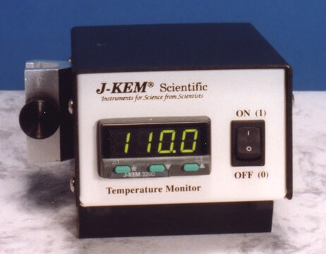 J-KEM&#174; digital temperature monitor thermocouple type, K, temp. range -50-1200 °C