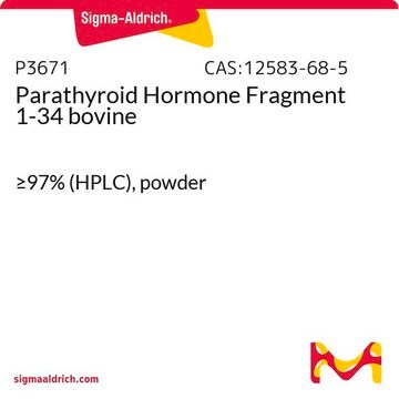 Parathyroid Hormone Fragment 1-34 bovine &#8805;97% (HPLC), powder