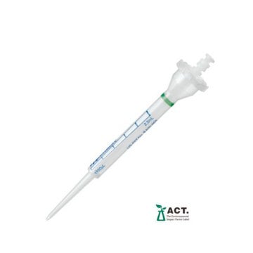 Eppendorf&#174; Combitips advanced&#174; pipette tips, Forensic DNA Grade green, pack of 100&#160;ea (individually wrapped)