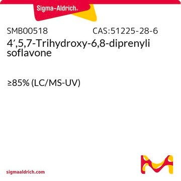4&#8242;,5,7-Trihydroxy-6,8-diprenylisoflavone &#8805;85% (LC/MS-UV)