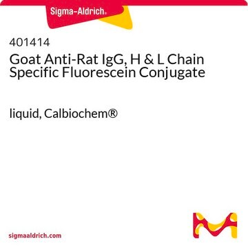 Goat Anti-Rat IgG, H &amp; L Chain Specific Fluorescein Conjugate liquid, Calbiochem&#174;