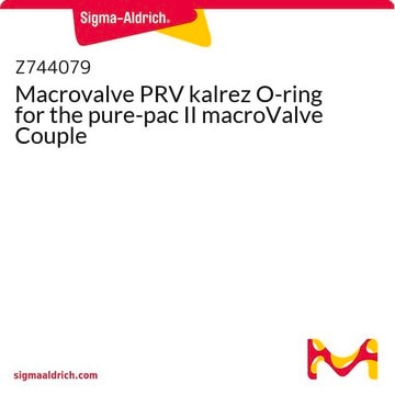 Macrovalve PRV kalrez O-ring for the pure-pac II macroValve Couple