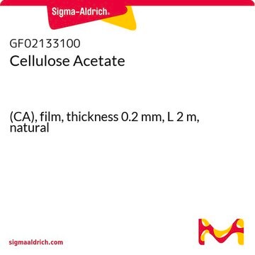 Cellulose Acetate (CA), film, thickness 0.2&#160;mm, L 2&#160;m, natural