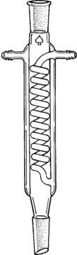 Ace double-jacketed coiled condenser jacket L 400&#160;mm