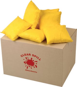 Chemical spill cushions size small