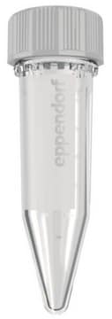 Eppendorf&#174; Tubes 5.0 mL Forensic DNA grade, 5.0&#160;mL, colorless, pkg of 200&#160;tubes (4 bags of 50 tubes), with screw cap