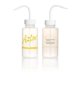 Azlon&nbsp;Multi-Lingual Unvented Wash Bottles capacity 500&#160;mL