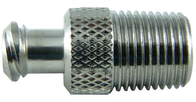 Luer-to-Threaded NPT connector Micro-Mate&#174; female Luer to 1/8-27 thread, 316 stainless steel