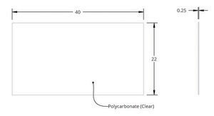 Grace Bio-Labs HybriSlip&#8482; hybridization cover L × W × thickness 22&#160;mm × 40&#160;mm × 0.25&#160;mm, pkg of 100&#160;ea