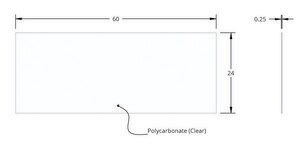 Grace Bio-Labs HybriSlip&#8482; hybridization cover L × W × thickness 24&#160;mm × 60&#160;mm × 0.25&#160;mm, pkg of 1000&#160;ea