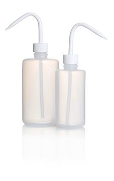 Azlon Square Shouldered Wash Bottles with jet-tip aperture low-density polyethylene bottle, capacity 250&#160;mL