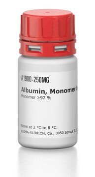 Albumin, Monomer bovine Monomer &#8805;97&#160;%