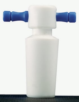 Synthware&#8482; PTFE stopper with handle joint: ST/NS 19/22