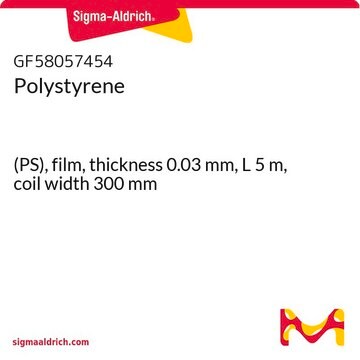 Polystyrene (PS), film, thickness 0.03&#160;mm, L 5&#160;m, coil width 300&#160;mm