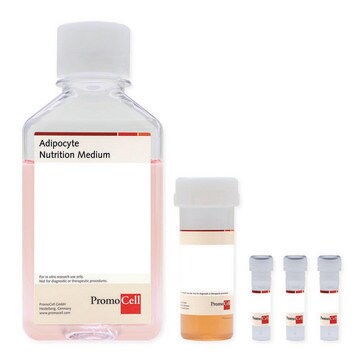 Adipocyte Nutrition Medium Kit including Basal Medium and SupplementPack, 500 ml