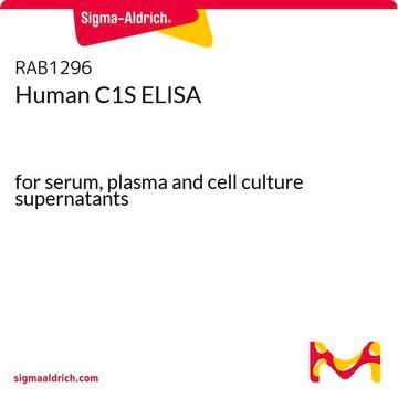 Human C1S ELISA for serum, plasma and cell culture supernatants