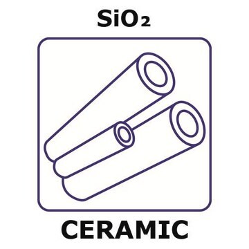 Quartz - fused tube, outside diameter 25 mm, length 100 mm, wall thickness 1.5&#160;mm