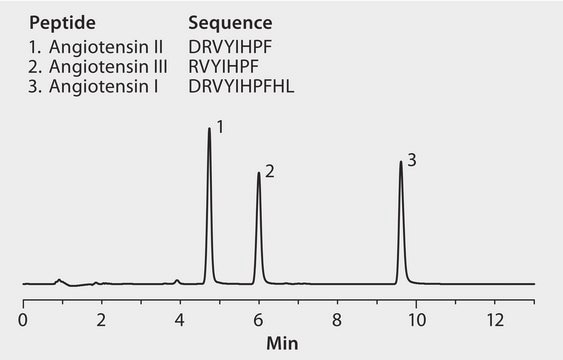 HPLC Analysis of Angiotensins on Discovery&#174; BIO Wide Pore C18 application for HPLC