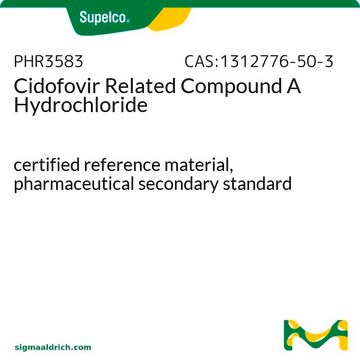 Cidofovir Related Compound A Hydrochloride certified reference material, pharmaceutical secondary standard