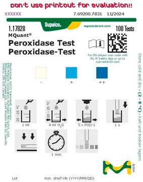 Peroxidase Test colorimetric, MQuant&#174;