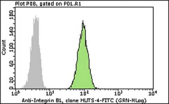 Milli-Mark&#174; Anti-Integrin &#946;1-FITC Antibody, activated, clone HUTS-4 clone HUTS-4, Milli-Mark&#174;, from mouse