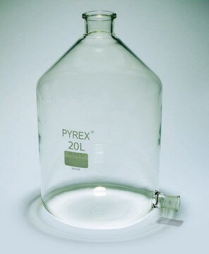 Pyrex&#174; Aspirator bottles with ground glass side socket 5000&#160;mL