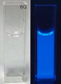Graphene quantum dots blue luminescent, powder