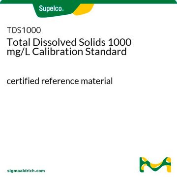 Total Dissolved Solids 1000 mg/L Calibration Standard certified reference material