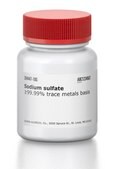 Sodium sulfate &#8805;99.99% trace metals basis