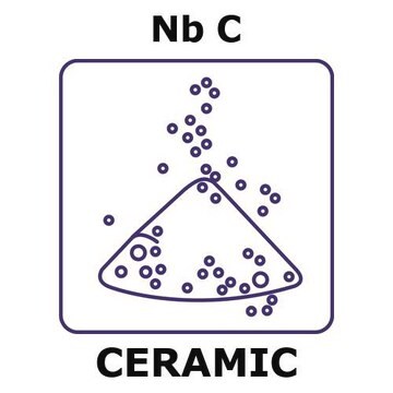 Niobium carbide powder, 45 max. part. size (micron), weight 50&#160;g, purity 99%