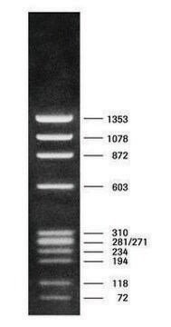 DNA Molecular Weight Marker IX solution, pkg of 50&#160;&#956;g (in 200 &#956;l)