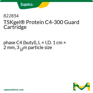 TSKgel&#174; Protein C4-300 Guard Cartridge phase C4 (butyl), L × I.D. 1&#160;cm × 2&#160;mm, 3&#160;&#956;m particle size